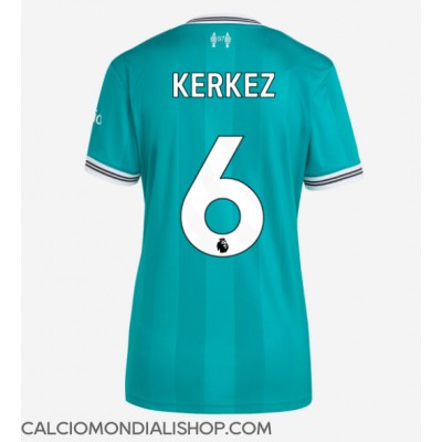 Maglie da calcio Liverpool Milos Kerkez #6 Terza Maglia Femminile 2025-26 Manica Corta Maglie da calcio Liverpool Milos Kerkez #6 Terza Maglia Femminile 2025-26 Manica Corta
